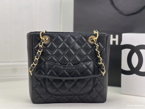 First Bag Ru CHANEL PST Petit Tote Shopping 0717